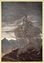Nornerne forsvinder, illustration fra 